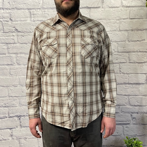 Vintage Wrangler Men’s Wrancher Shirt - Picture 8 of 11